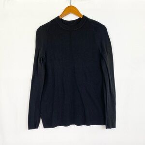 Lululemon Take It All‎ Cotton Blend Sweater Thumbholes Relaxed Fit Size Medium